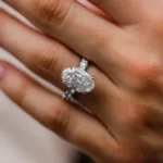 Moissanite Engagement Ring