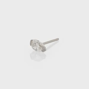 0.27Ct Moissanite Pear Cut Diamond Earring Set 14K Gold Earring Set Solitaire Earring For Her