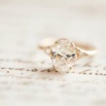 2.50Ct Oval Cut White Diamond Ring, Bezel Set Engagement Ring, Solitaire Ring For Her, Wedding Ring For Her, Women's Anniversary Gift Ring