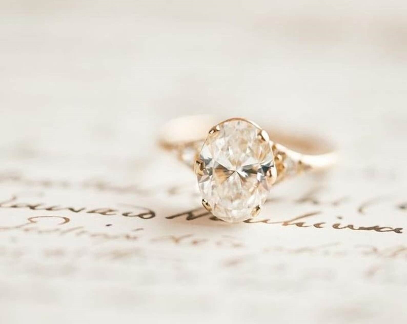 2.50Ct Oval Cut White Diamond Ring, Bezel Set Engagement Ring, Solitaire Ring For Her, Wedding Ring For Her, Women's Anniversary Gift Ring
