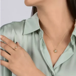 Engagement Ring Enchanted Disney Fine Jewellery Rapunzel Sun Ring - Image 3