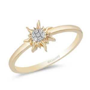 Engagement Ring Enchanted Disney Fine Jewellery Rapunzel Sun Ring - Image 2