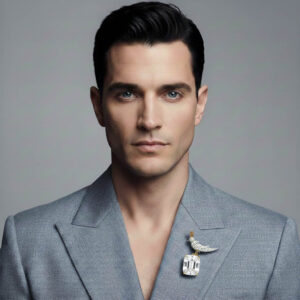 Schlumberger Bird On A Rock White Cushion Cut Stone Brooch, 925 Sterling Silver Brooch, Bird Brooch with White Stone Brooch, Unisex Brooch - Image 2