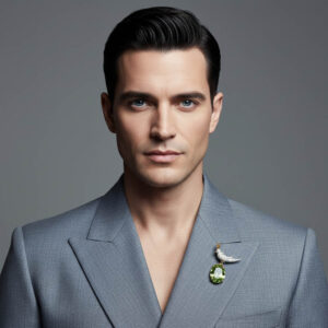 Bird On A Rock, Peridot Oval Cut Stone Schlumberger Brooch, 925 Sterling Silver Brooch, Bird Brooch with Peridot Stone Brooch, Unisex Brooch - Image 2