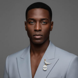 Bird On A Rock, White Oval Cut Stone Schlumberger Brooch, 925 Sterling Silver Brooch, Bird Brooch with White Stone Brooch, Unisex Brooch - Image 2